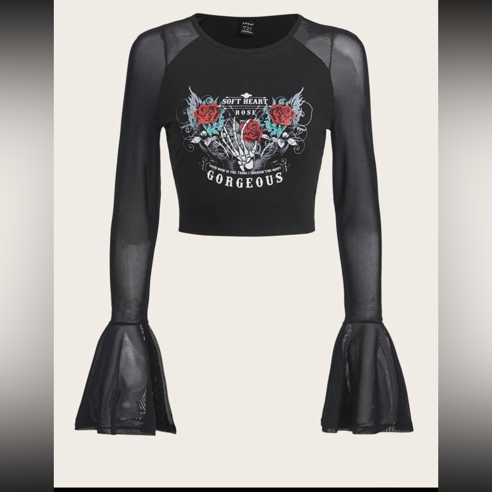 Crop style top